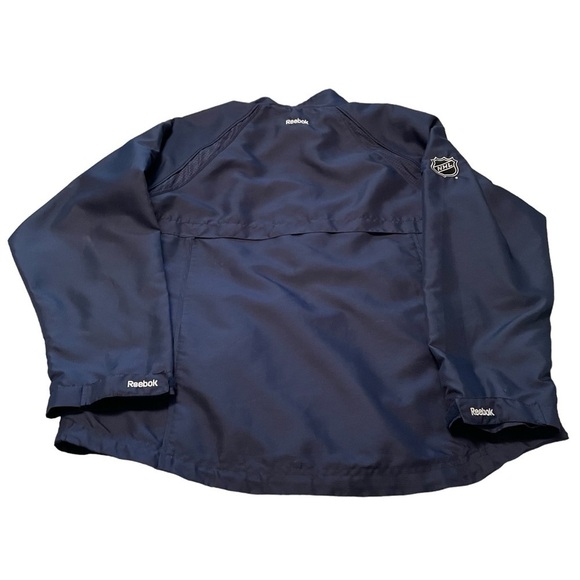 NHL Reebok Winnipeg Jets Fan Jacket - Men’s Size Medium-Vented Back-Front Zip - Picture 8 of 12